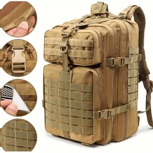 StealthX Military Unisex 45L Backpack Waterproof‎ Backpacking Tactical Organizer